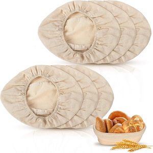 Eco Friendly Bread Proofing Basket Set Handmade Rattan Sourdough Banneton Basket <b>Baking</b> <b>Accessories</b> - Product Image 1
