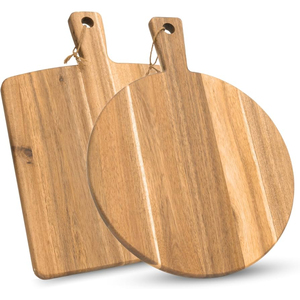 Planche à découper en bois massif écologique de qualité professionnelle, épaisse et robuste, pour cuisine et boucherie, vente en gros - Product Image 4