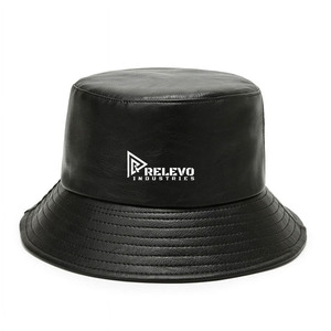 Sombrero de Pescador de Cuero Relevo Industries, Unisex, Color Sólido, Casual, Primavera/Verano, Ajustable 56-58CM, Logotipo Frontal, Ropa de Playa - Product Image 5