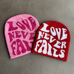 Gorros de Mohair de Alta Calidad al por Mayor con Logotipo Personalizado, Gorros de Mohair Afelpados para Invierno, Gorro de Punto con Letras - Product Image 2