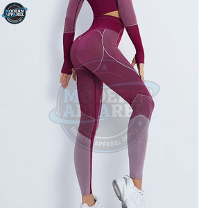 Leggings de yoga personalizados con logo para mujer, a la venta al por mayor, leggings para mujer en diferentes colores y diseños. - Product Image 3