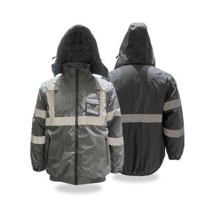 Chaqueta de seguridad reflectante para mecánicos, de alta visibilidad, para invierno, impermeable. - Product Image 1