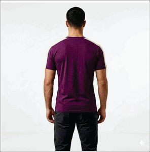 T-shirts vintage 100 % coton pour hommes, coupe courte, style streetwear décontracté, personnalisables avec logo, effet délavé à l'acide - Product Image 6