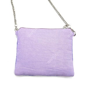 Bolso de mano mini con cuentas hecho a mano para mujer, diseño de texto, monedero con cremallera, bandolera, proveedor OEM - Product Image 6