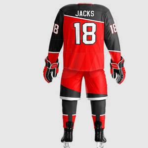 Conjuntos de Ropa Deportiva de Hockey sobre Hielo para Hombre de Primera Calidad, Hechos a Medida, con 100% Poliéster y Logotipo Personalizado en Venta - Product Image 3