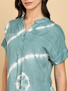 Camisa clásica de alta calidad para mujer, corte ajustado, manga media, para ocasiones nocturnas, a precio de mayoreo por proveedor, camisa para mujer - Product Image 3