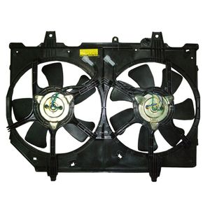พัดลมหม้อน้ำ CHIN LANG รุ่นใหม่ CL-4116F 12V รับประกัน 1 ปี สำหรับ Nissan X-TRAIL ปี 2001-2007 ของแท้ # 21481-4Z321 - Product Image 1