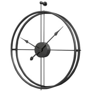 Handmade Metal Wall <b>Clock</b> Artistic Design Iron Wall <b>Clock</b> For Living Room Bedroom Office Wall Decoration - Product Image 4