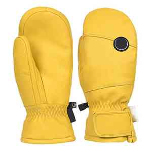 Guantes y Manoplas de Esquí de Cuero SOLID INTERNATIONAL de Alta Calidad con Cierre de Tirón, Opción de Logotipo Personalizado, Diseño Unisex, Precio Bajo - Product Image 1