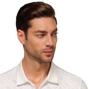 Nouvelle Chemise d'Été pour Homme – Élégante, Infroissable, Séchage Rapide, Respirante, 100% Coton Éponge, Manches Courtes, Motif Uni - Product Image 5
