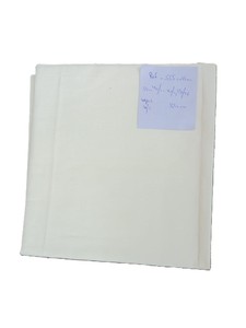 Tissu 100% Coton 40/1 40/1 130x76 310cm de Largeur, Tissage Uni de Haute Qualité, Poids Moyen, Gris Brut pour Robe - Product Image 4