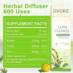 Difusor de Hierbas de Gordolobo para Desintoxicación Pulmonar, 600 Usos, para Limpieza Pulmonar, Aire Oral Fresco y Dejar Hábitos Nocivos - Product Image 3
