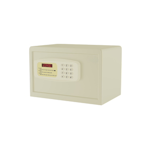 Coffre-fort numérique électronique pour chambre d'hôtel avec serrure à code pour ordinateur portable et stockage d'argent liquide - Product Image 1