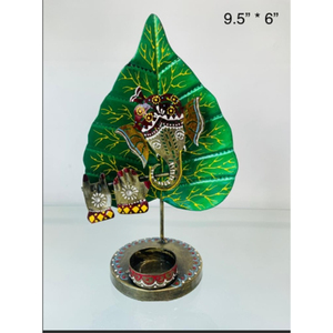 Artesanías Metálicas para Decoración del Hogar, Adornos Art Deco para Mesa, Componentes Metálicos Ligeros Cortados y Moldeados a Mano, Recubiertos con Pintura en Polvo, Decoración para Diwali - Product Image 2
