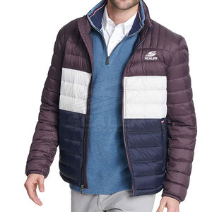 Chaqueta de Invierno Acolchada Casual para Hombre, Diseño Moderno Personalizable, Cuello Alto, Transpirable, Poliéster/Nailon, Color y Talla Personalizables - Product Image 5