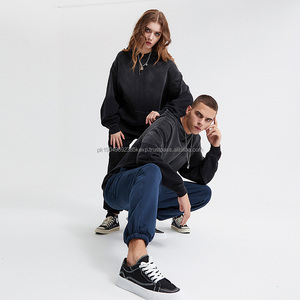 OEM hauteur qualité hommes sweat 100% coton poids lourd bouffée fabricants de vêtements imprimés surdimensionnés pulls à capuche - Product Image 4