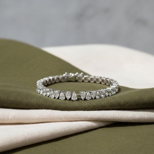 Pulsera de Diamantes Moissanite en Oferta, Joyería de Lujo Brillante y Elegante, Accesorio de Regalo para Hombres y Mujeres, Ideal para Fiestas - Product Image 6