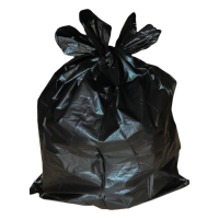Rouleau de sacs poubelles jetables gaufrés LOCO Mini 24x30cm, capacité 3L, pour supermarchés et épiceries, gestion facile des déchets
