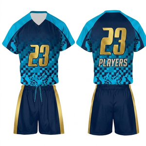 Tenue de lacrosse 100% polyester, prix de gros, vêtements de sport, maillot et short de lacrosse pour adultes - Product Image 1