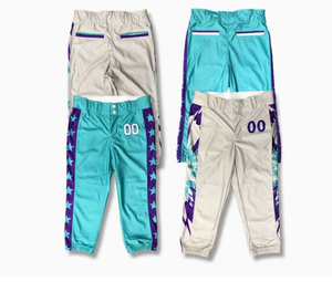 Shorts de baseball personnalisés pas chers, design sublimé, logo OEM, pantalons de baseball - Product Image 6