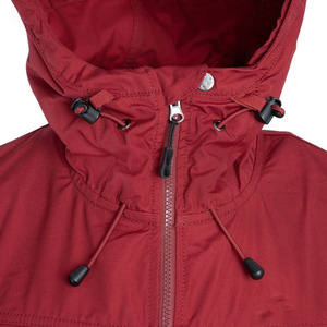 <b>Men's</b> Red Hooded Soft Shell Jacket Windproof <b>Waterproof</b> Zip Fly Outdoor Winter Coat Regular Fit Custom Print - Product Image 4