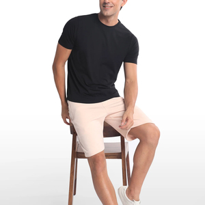 Shorts homme vintage personnalisés de haute qualité, 100% coton, surdimensionnés, style streetwear, effet usé. - Product Image 5