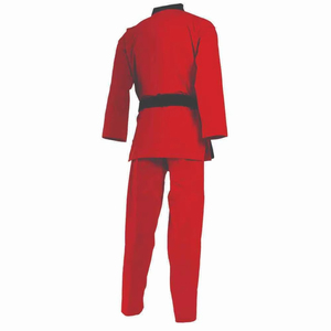 Adults Lightweight Breathable Cotton Taekwondo Uniform for Training Jiu Jitsu Kimono Gi with Stretch Feature <b>Cheap</b> Price OEM - Product Image 2