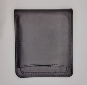 Genuine Leather Card Holder For Men Slim Pocket <b>Wallet</b> Handmade Leather Card Case With Flap Closure And Compact Design - Product Image 2