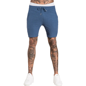 Pantalones Cortos Deportivos para Hombre, con Cordón Ajustable, Transpirables, de Spandex y Poliéster, Diseño Casual con Rayas Laterales, Cintura Media - Product Image 5