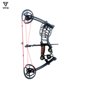 Arc à poulies double usage flèche et balle d'acier 340 <span class=keywords><strong>FPS</strong></span>, arc de <span class=keywords><strong>tir</strong></span> réglable pour la pratique sportive - Product Image 3