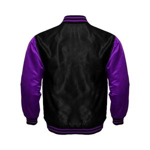 Veste universitaire personnalisée avec graphismes, collection streetwear, impression en relief, production OEM, marques USA - Product Image 2