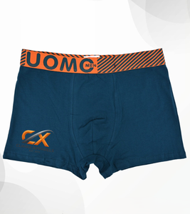 Factory Price Seamless Knitted Cotton Mid-Rise <b>Boxer</b> Briefs Men <b>Custom</b> Private Label Logo Breathable Stretch Underwear ODM Bulk - Product Image 2