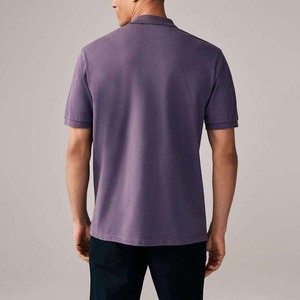 Chemises en polyester tricoté imprimé pour hommes, couleur personnalisée, fermeture à boutons, manches courtes, prix abordable, faible MOQ - Product Image 4