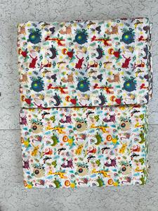 Tela de Algodón Estampada, Tejido de Punto Peinado, Textil Ligero y Transpirable con Patrones para Prendas y Uso Doméstico - Product Image 2