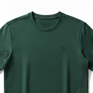Camiseta de entrenamiento para hombre de marca privada, top de gimnasio antibacteriano, ropa deportiva de punto sin costuras, proveedor al por mayor de camisetas de entrenamiento. - Product Image 4