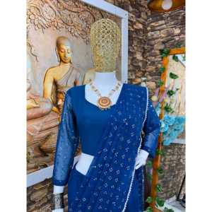 Listo para llevar Hermoso vestido de noche Lehenga Saree para fiestas - Product Image 3