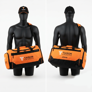 Bolsa de Gimnasio de Viaje Ruby TAISON SPORTS, 600 GSM, PU Resistente, 30-40L, Panel en Contraste, Logotipo Personalizado con Bordado e Impresión, Mochila - Product Image 6
