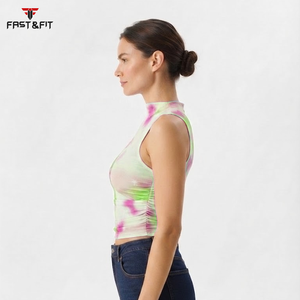 Camisetas de Tirantes Deportivas de Verano para Mujer, Tejidas, Personalizadas, Unisex, de Alta Calidad, 100% Algodón, Transpirables, de Secado Rápido, de Color Sólido - Product Image 6
