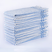 Lot de 6 torchons de cuisine personnalisables 100 % coton gaufré à motif floral, séchage rapide, sans traces, fournitures de nettoyage durables les mieux notées