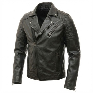 Male Biker Apparel Bomber <b>Jacket</b> Casual Streetwear Fashion Trend Premium Quality Stylish Comfortable Durable Modern Outfit - Product Image 1