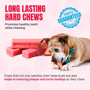 OEM ODM Masticables de Yak del Himalaya con Sabor a Fresa para Perros, Masticables Dentales Naturales de Larga Duración para Todas las Razas, Soporte de Marca Privada - Product Image 6