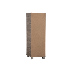 Caja de Almacenamiento Moderna de Tablero Laminado con Acabado Roble Fleton, Organizador Multiusos de Tres Niveles con Cerradura y Llaves Separadas - Product Image 5