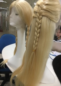 Peluca de cabello humano transparente y HD para mujer, postizo de encaje completo de 24 pulgadas, color rubio #613, pelo alineación con cutícula completa de LUXSHINEHAIR - Product Image 2