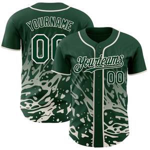 Camiseta Moderna de Béisbol con Botones al Frente, Tejido de Malla Ligero, Nombre del Jugador Personalizado, Logotipo del Patrocinador, Ropa Deportiva al por Mayor - Product Image 1