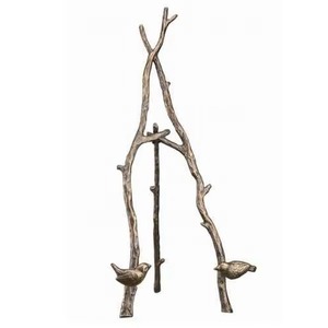 Highest Quality Rustic Metal Wall Hanging Bird Design <b>Easel</b> Decor Indoor Living Room Handmade Art - Product Image 1
