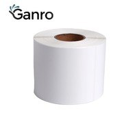 Etiqueta Térmica Directa Personalizada Zebra 32x19 32x25, Papel Adhesivo Blanco, Etiqueta de Código de Barras Personalizada