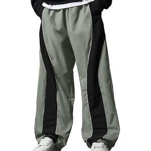 Pantalon cargo baggy tendance pour homme, streetwear surdimensionné, impression, broderie, logo, fabricant OEM - Product Image 1