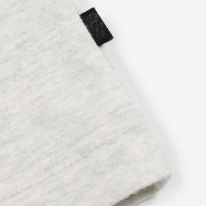 Men's <b>White</b> Long Sleeve Cotton T-Shirt Oversized Fit O-Neck Casual Solid Color Jersey Knitted Plain Dyed - Product Image 6