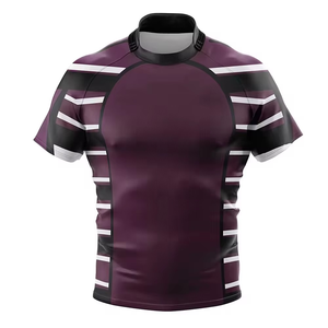 Dernier design d'uniformes de rugby uniques, fabrication OEM, technique de sublimation, respirant, séchage rapide, coupe automatisée personnalisée - Product Image 6