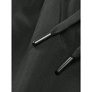 <b>Men's</b> Quick Dry Sport <b>Shorts</b> With Drawstring Waist Solid Color Running <b>Cycling</b> <b>Short</b> Pants - Product Image 3
